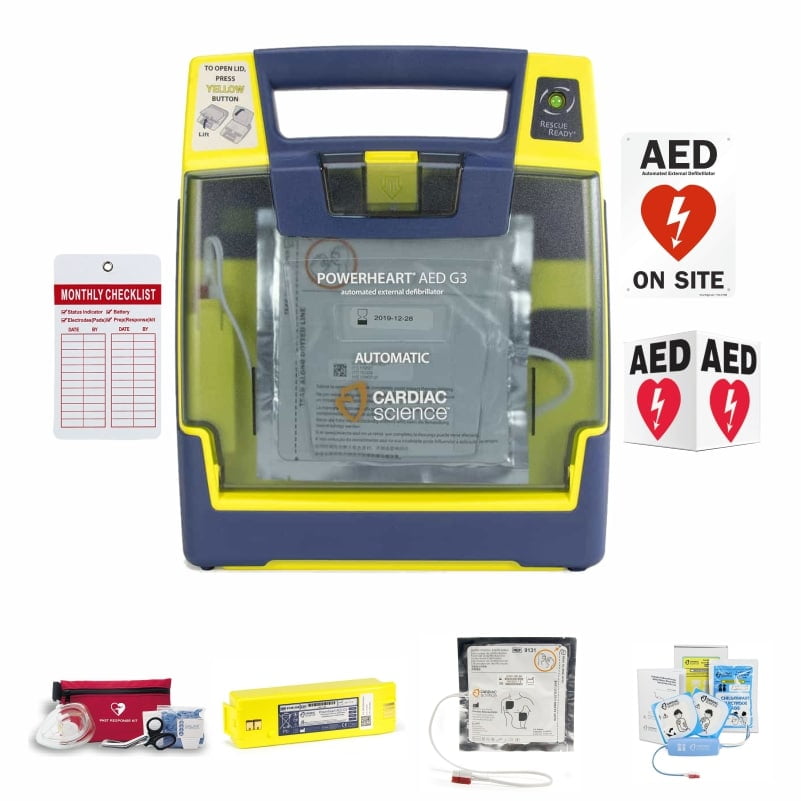 Refurbished Cardiac Science G Aed Athletic Package California