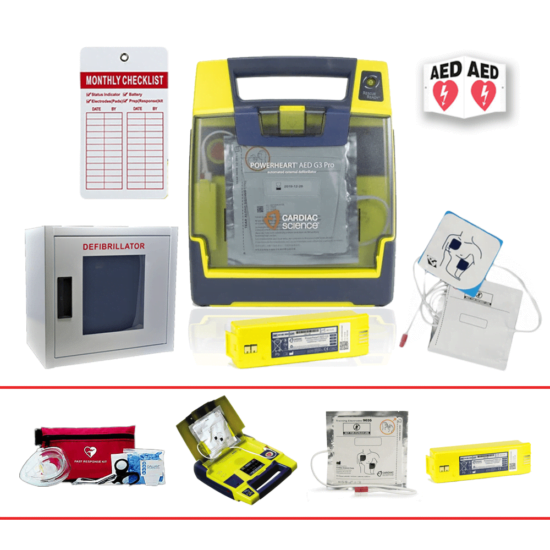 Cardiac Science G3 AED Healthcare Package - California Medical Equipment