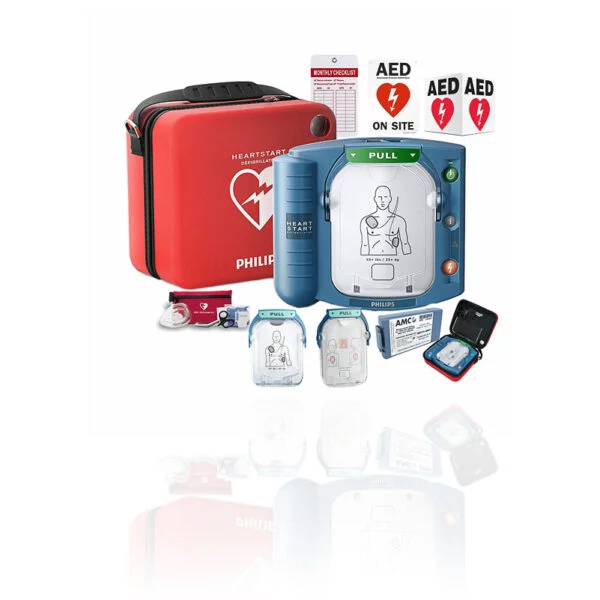 Recertified Philips Heartstart Onsite AED First Responder Package(Portable)