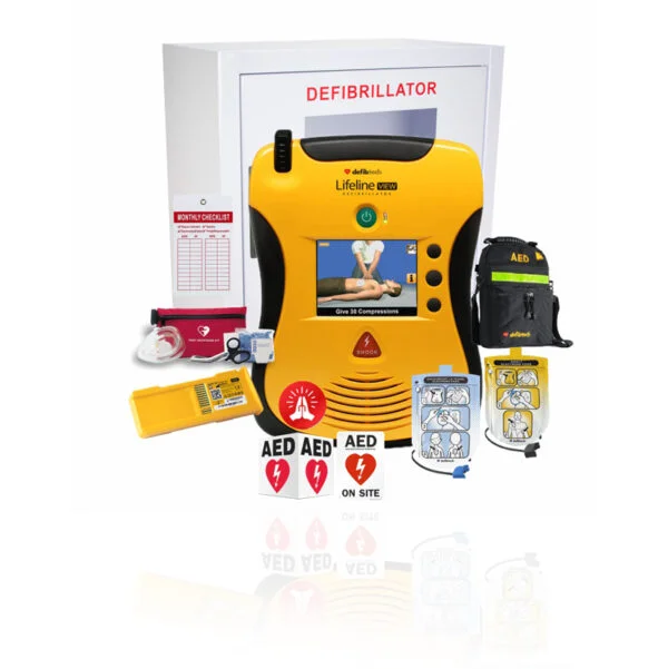 Refurbished Defibtech Lifeline View AED First Responder Package