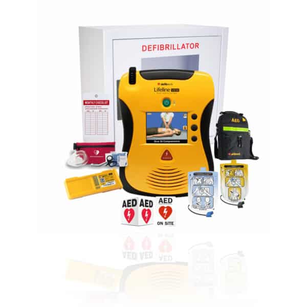 Refurbished Defibtech Lifeline View AED First Responder Package