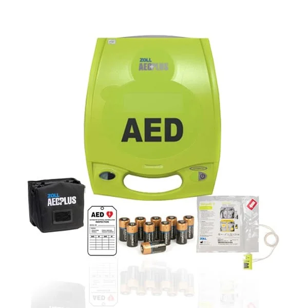Refurbished Zoll AED Plus with Stat Pads
